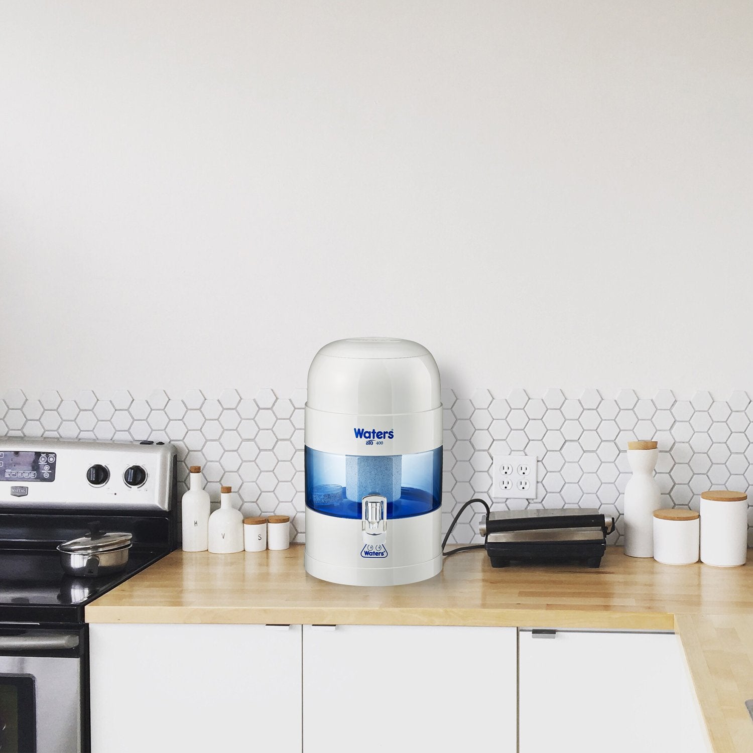 BIO 400 5.25 Litre Bench Top Water Filter-Bench Top Filters-Waters Co NZ-