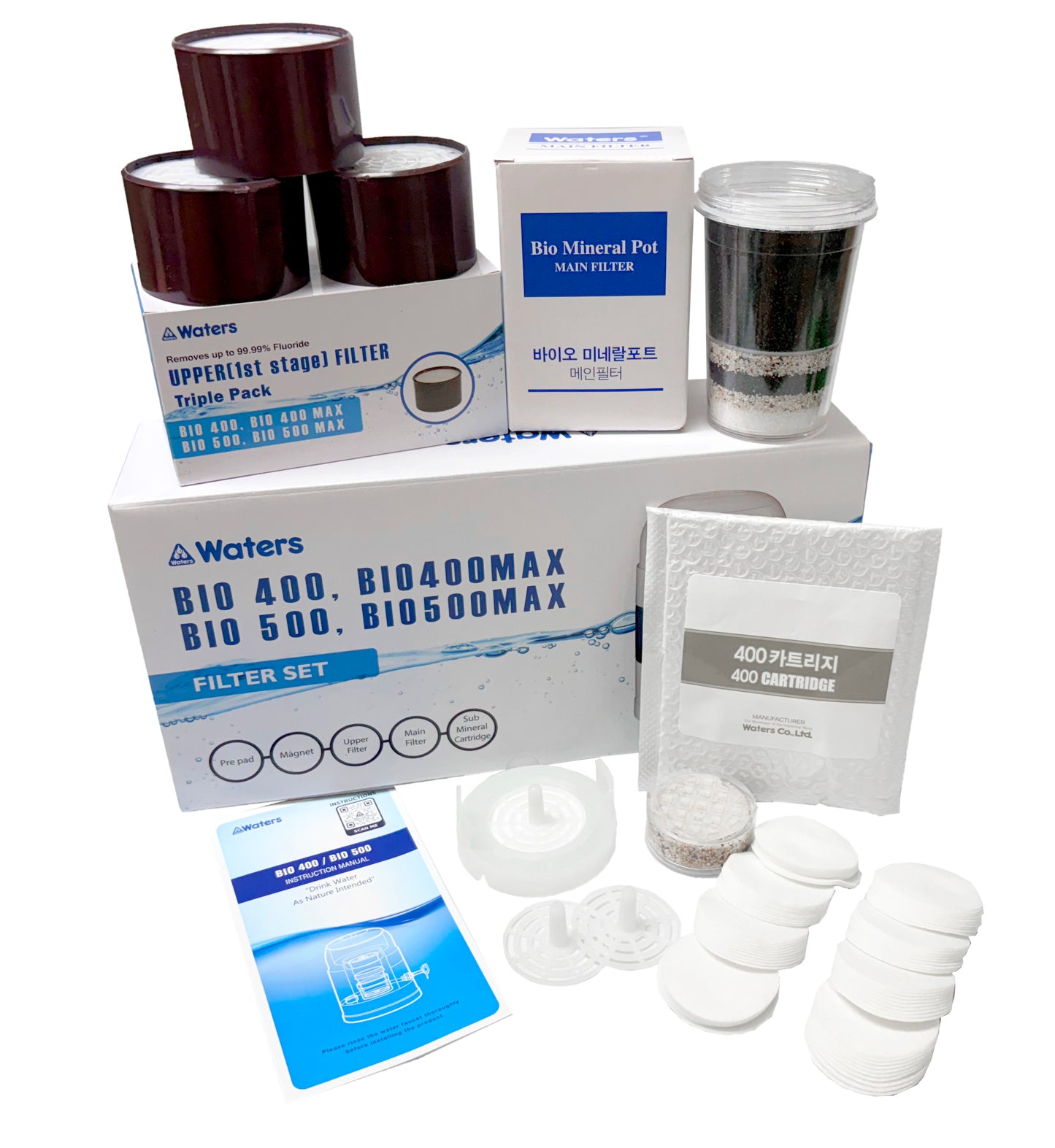 BIO 400/500 18 Month Replacement filter set