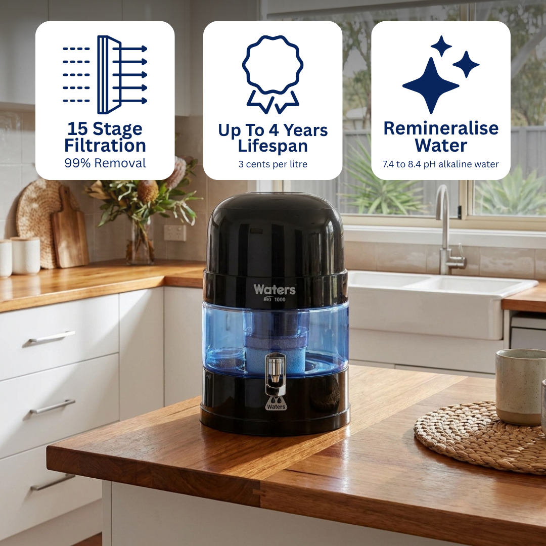 BIO 1000 Black 10 Litre Bench Top Filter