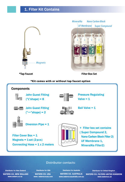 Waters BioMax-Undersink Filter-Waters Co NZ-