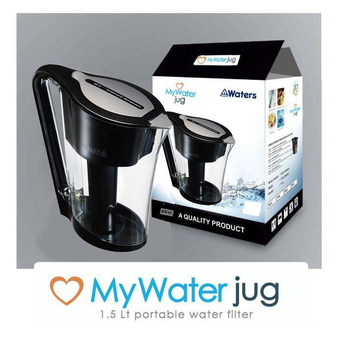 ♥MyWaterJug 1.5L Water Filter-Personal & Portable-Waters Co NZ-